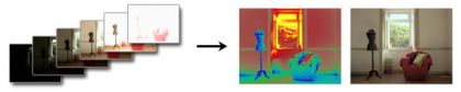 Illustration of HDR image creation using a multiexposure technique. False color image of HDR radiance and tone mapped image are shown on the right. Photo: Axel Jacobs. 